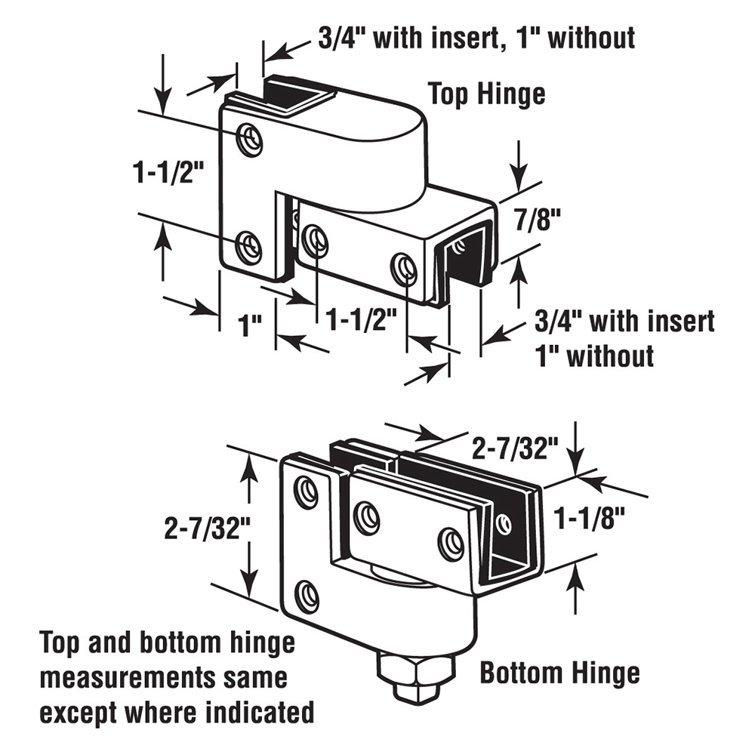 PrimeLine Pivot Hinge Wayfair